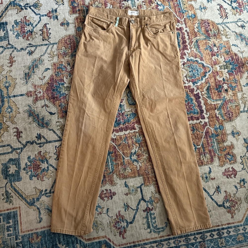Classic Tan Chinos for Men